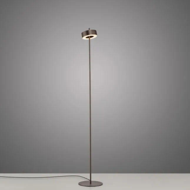 Paul Neuhaus LED Stehleuchte Q-ROTATE dark-metal brown Smarthome