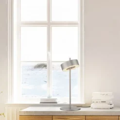 Paul Neuhaus LED Tischleuchte Q-ROTATE aluminium Smarthome App