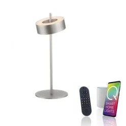 Paul Neuhaus LED Tischleuchte Q-ROTATE aluminium Smarthome App