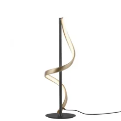 Paul Neuhaus LED Tischleuchte Q-SWING anthrazit messing matt steuerbar Smart Home