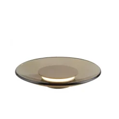 Paul Neuhaus LED Tischleuchte Pure Moon bronce, dark smokey Touchdimmer