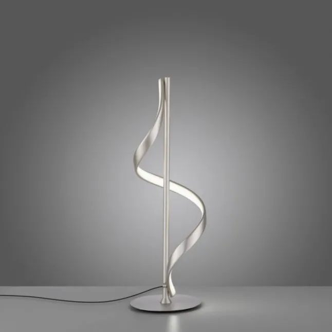 Paul Neuhaus LED Tischleuchte Q-SWING silber steuerbar Smart Home