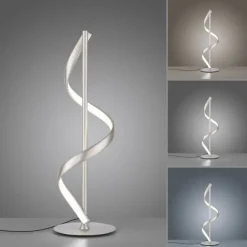 Paul Neuhaus LED Tischleuchte Q-SWING silber steuerbar Smart Home