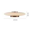 Paul Neuhaus LED Tischleuchte PURE Vitrum dark-metal-brown Touch