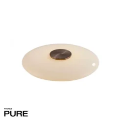 Paul Neuhaus LED Tischleuchte PURE Vitrum dark-metal-brown Touch