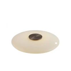 Paul Neuhaus LED Tischleuchte PURE Vitrum dark-metal-brown Touch