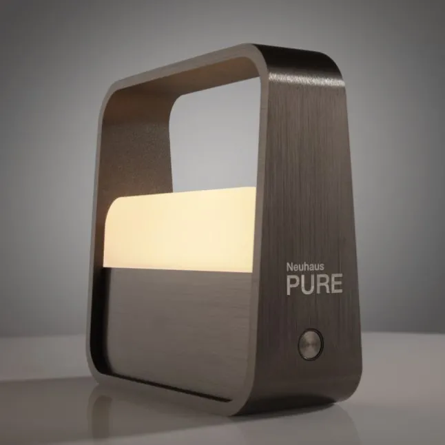 Paul Neuhaus LED Tischleuchte Pure Go dark-metal brown Akku Touch USB