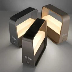 Paul Neuhaus LED Tischleuchte Pure Go dark-metal brown Akku Touch USB