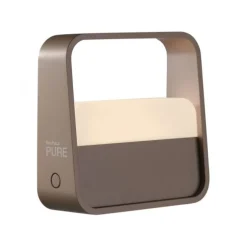Paul Neuhaus LED Tischleuchte Pure Go bronze Akku Touch USB