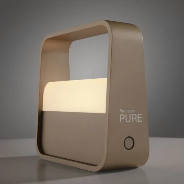 Paul Neuhaus LED Tischleuchte Pure Go bronze Akku Touch USB