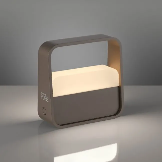 Paul Neuhaus LED Tischleuchte Pure Go bronze Akku Touch USB