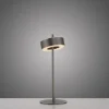 Paul Neuhaus LED Tischleuchte Q-ROTATE dark-metal brown Smarthome