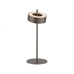 Paul Neuhaus LED Tischleuchte Q-ROTATE dark-metal brown Smarthome