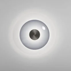 Paul Neuhaus LED Wand-Deckenleuchte PURE Vitrum grau Tronicdimmer