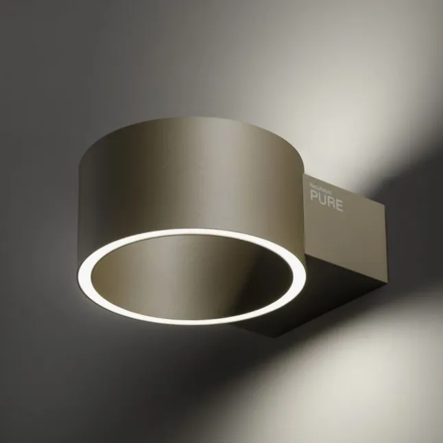 Paul Neuhaus LED Wandleuchte PURE Clipse bronce Tronicdimmer