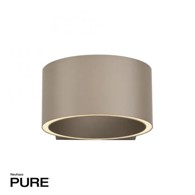 Paul Neuhaus LED Wandleuchte PURE Clipse bronce Tronicdimmer