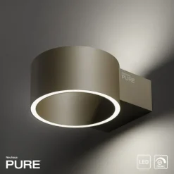 Paul Neuhaus LED Wandleuchte PURE Clipse bronce Tronicdimmer