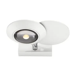 Paul Neuhaus LED Wandleuchte PURE Oculis, snow, dimmbar, dreh+schwenkbar