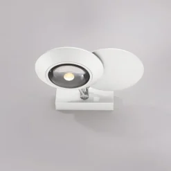 Paul Neuhaus LED Wandleuchte PURE Oculis, snow, dimmbar, dreh+schwenkbar
