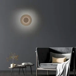 Paul Neuhaus LED Wandleuchte Pure Moon bronce Tronicdimmer
