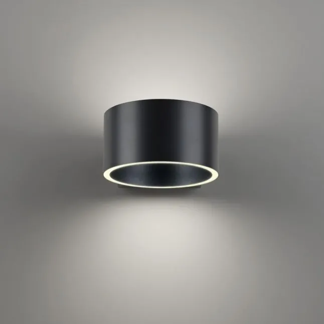Paul Neuhaus LED Wandleuchte PURE Clipse mystic grey Tronicdimmer
