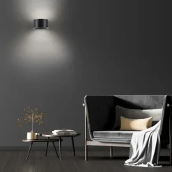 Paul Neuhaus LED Wandleuchte PURE Clipse mystic grey Tronicdimmer