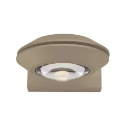 Paul Neuhaus LED Wandleuchte PURE Oculis, bronce, dimmbar, dreh+schwenkbar