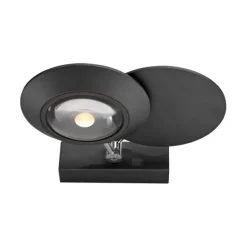 Paul Neuhaus LED Wandleuchte PURE Oculis, black pearl, dimmbar, dreh+schwenkbar