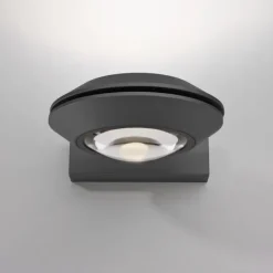 Paul Neuhaus LED Wandleuchte PURE Oculis, black pearl, dimmbar, dreh+schwenkbar