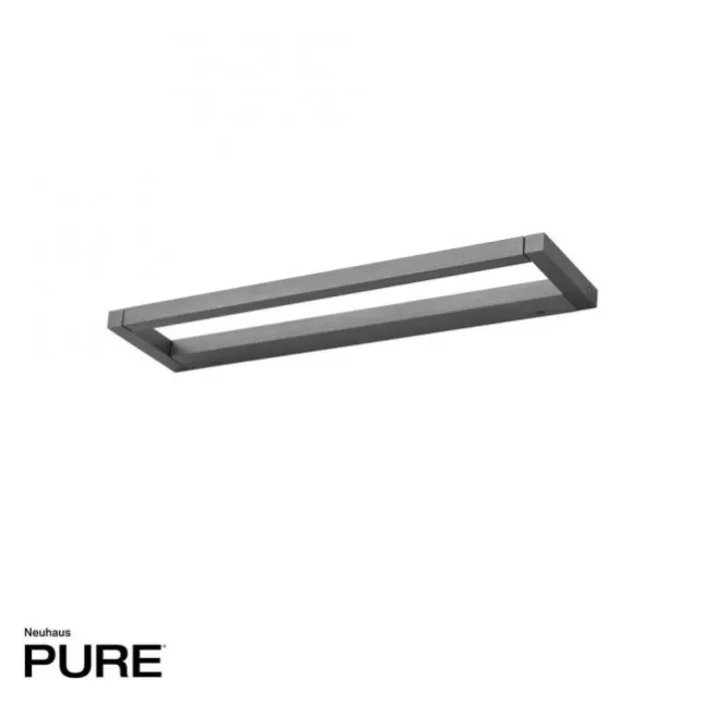 Paul Neuhaus LED Wandleuchte PURE Puro platin drehbar dimmbar