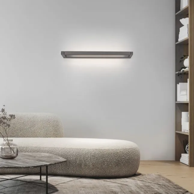 Paul Neuhaus LED Wandleuchte PURE Puro platin drehbar dimmbar
