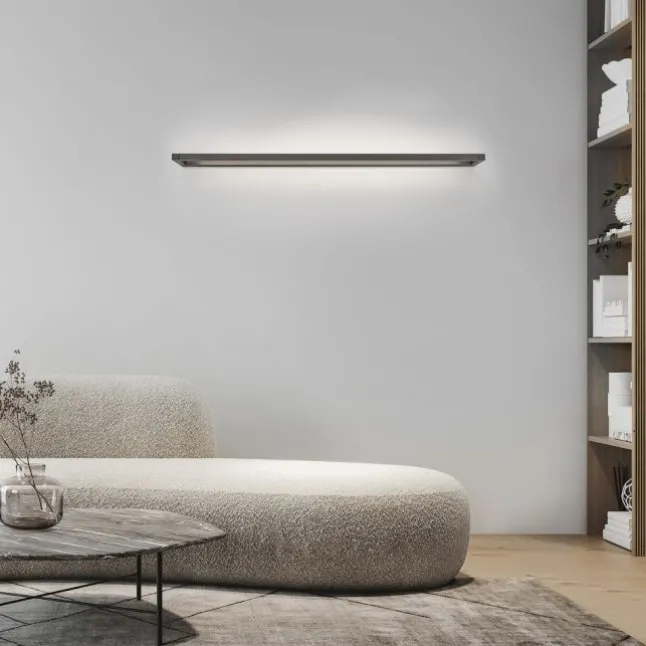 Paul Neuhaus LED Wandleuchte PURE Puro platin Touchdimmer
