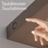 Paul Neuhaus LED Wandleuchte PURE Puro bronce drehbar Touchdimmer