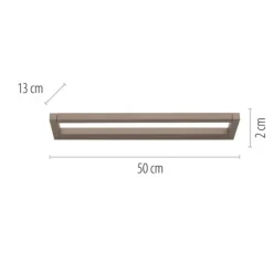 Paul Neuhaus LED Wandleuchte PURE Puro bronce drehbar Touchdimmer