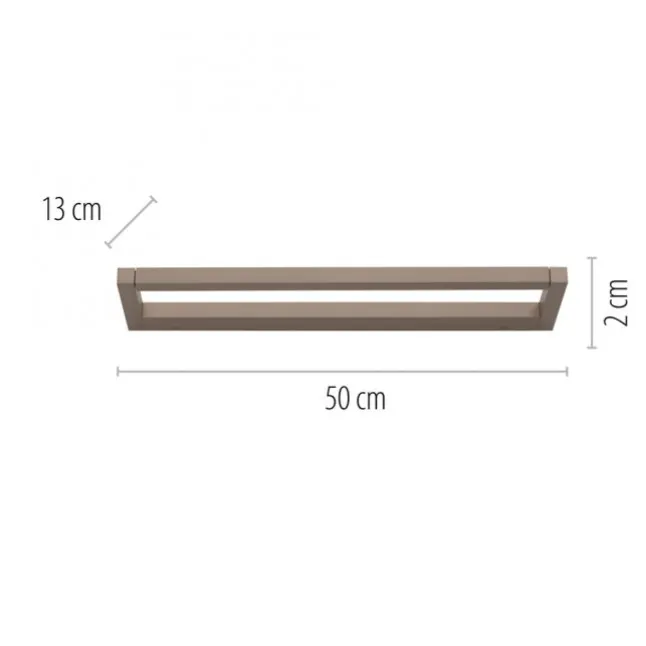 Paul Neuhaus LED Wandleuchte PURE Puro bronce drehbar Touchdimmer