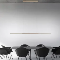 Paul Neuhaus Pendelleuchte PURE Surface bronce 125x25 höhenverstellbar