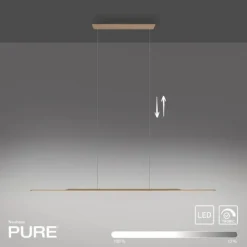 Paul Neuhaus Pendelleuchte PURE Surface bronce 125x25 höhenverstellbar