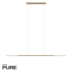 Paul Neuhaus Pendelleuchte PURE Surface bronce 125x25 höhenverstellbar