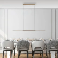 Paul Neuhaus Pendelleuchte PURE Surface bronce 125x25 höhenverstellbar