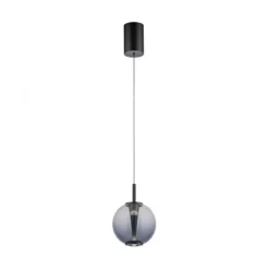Paul Neuhaus Pendelleuchte PURE Infinity mystic grey, Comfort Lift Funktion