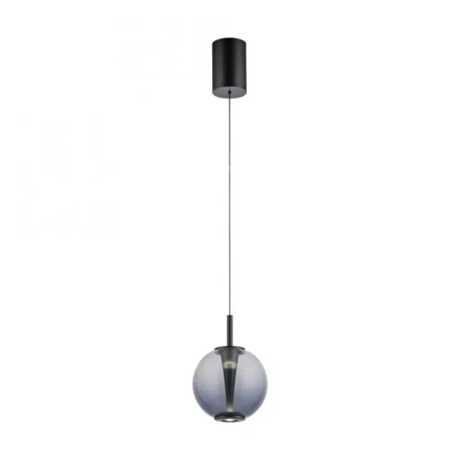 Paul Neuhaus Pendelleuchte PURE Infinity mystic grey, Comfort Lift Funktion
