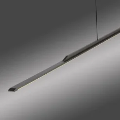 Paul Neuhaus Pendelleuchte PURE Surface platin (grau) 160x25 höhenverstellbar
