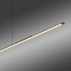 Paul Neuhaus Pendelleuchte PURE Surface platin (grau) 160x25 höhenverstellbar