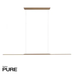 Paul Neuhaus Pendelleuchte PURE Surface bronce 160x25 höhenverstellbar