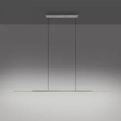 Paul Neuhaus Pendelleuchte PURE Surface platin (grau) 125x25 höhenverstellbar