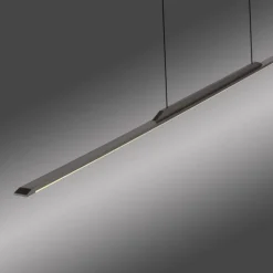 Paul Neuhaus Pendelleuchte PURE Surface platin (grau) 125x25 höhenverstellbar