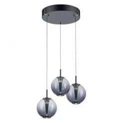 Paul Neuhaus Pendelleuchte PURE E-Infinity mystic grey mit e-Lift Funktion