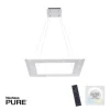 Paul Neuhaus PURE Cosmo LED Pendelleuchte quadratisch Touchdimmer CCT