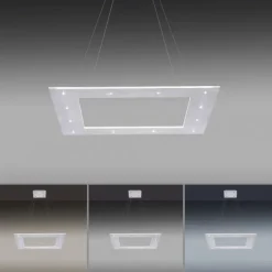 Paul Neuhaus PURE Cosmo LED Pendelleuchte quadratisch Touchdimmer CCT