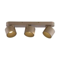 Paul Neuhaus PURE Cup bronce, 3 flammig, dimmbar, dreh und schwenkbar